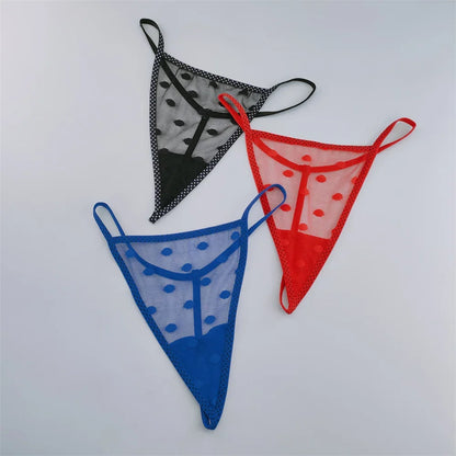 3pcs/pack Micro Transparent Thong - Empire P.E