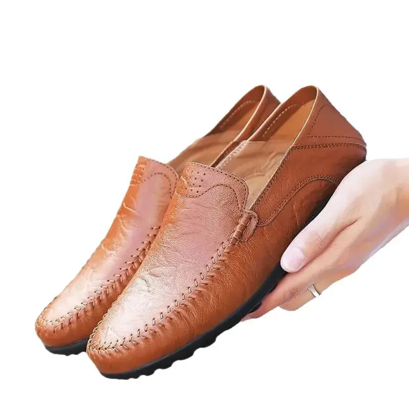 2025 New Handmade Leather Casual Shoes For Men - Empire P.E