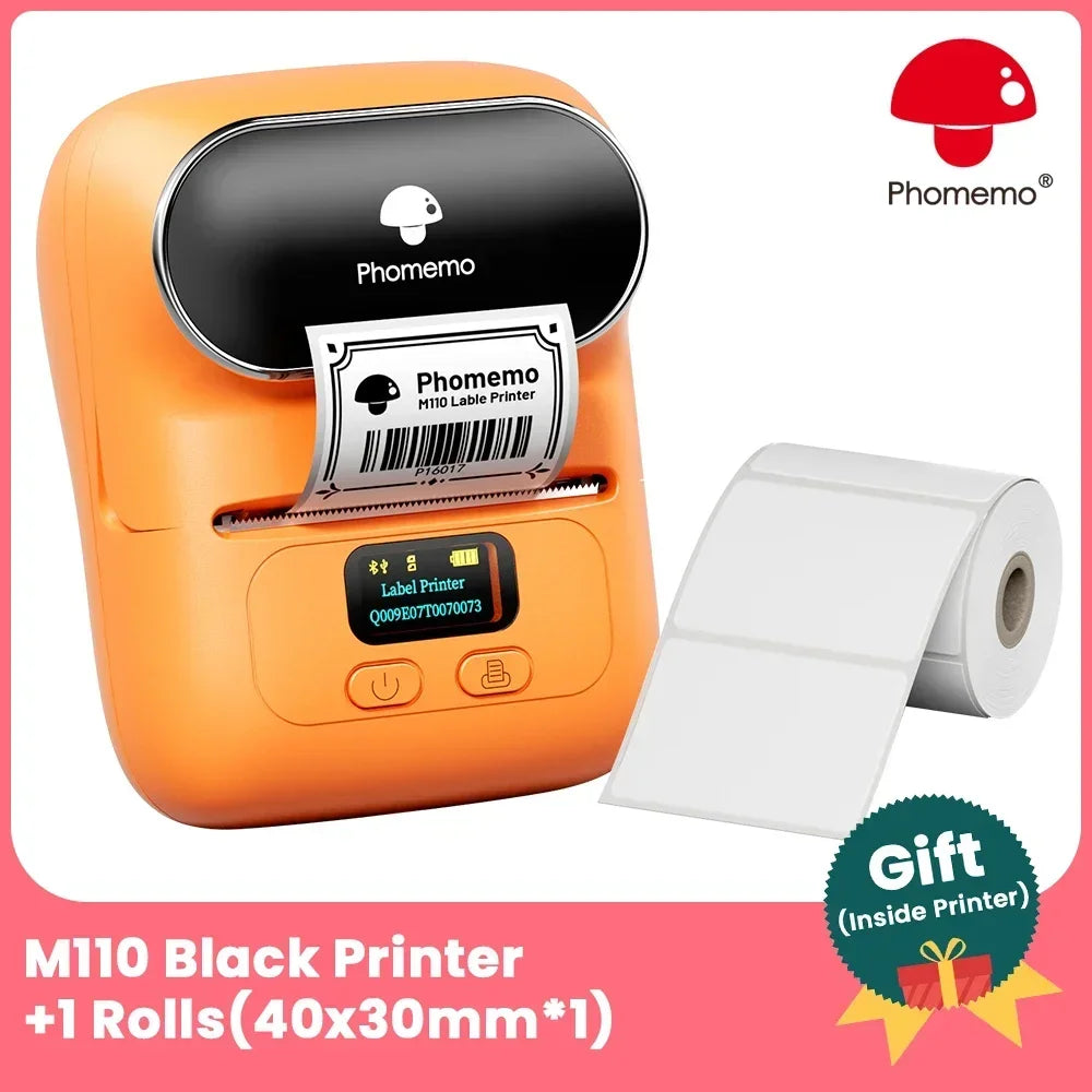 M110 Label Printer Mini Printer Portable - Empire P.E