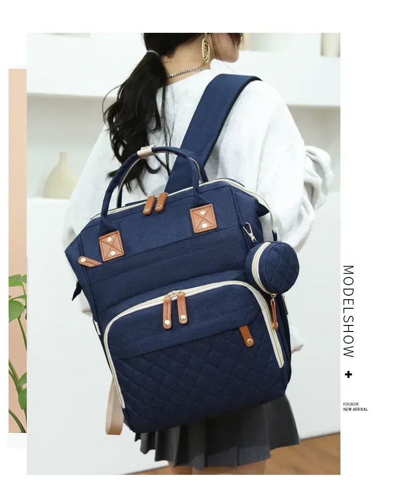 USB Diaper Bag Backpack - Empire P.E