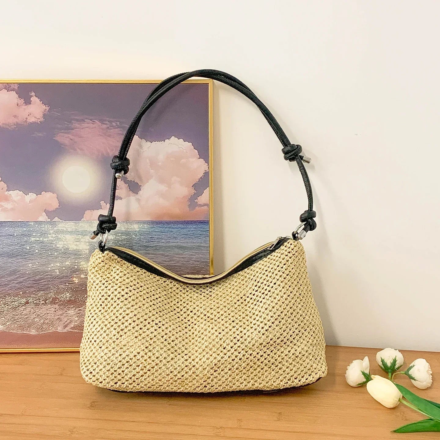 New Style Handmade Knitted Bags Fashionable Tote Bags - Empire P.E
