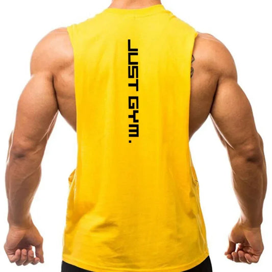 Gym Clothing Men Sides Cut Off T-shirts Dropped Armholes - Empire P.E