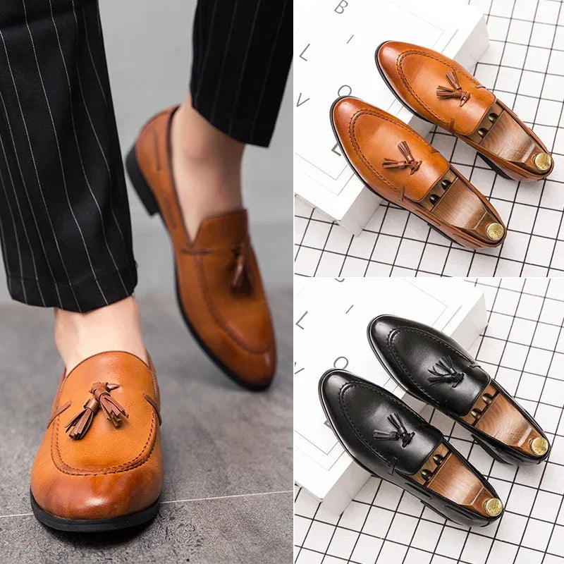 Wedding Shoes For Men Slip On Loafers - Empire P.E
