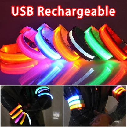 Night Running Armband LED Light Outdoor Sports