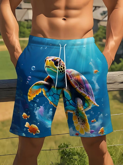 3D Printed Men's Beach Shorts