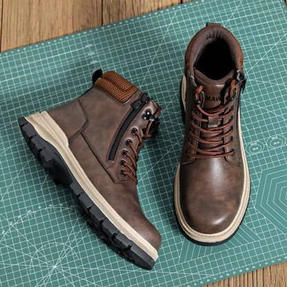 Steel Toe Cap Shoes For Men Work Boots - Empire P.E