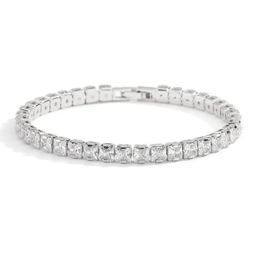 3mm 4mm 5mm 6.5mm Moissanite Tennis Bracelet Original s925 Sterling Silver - Empire P.E