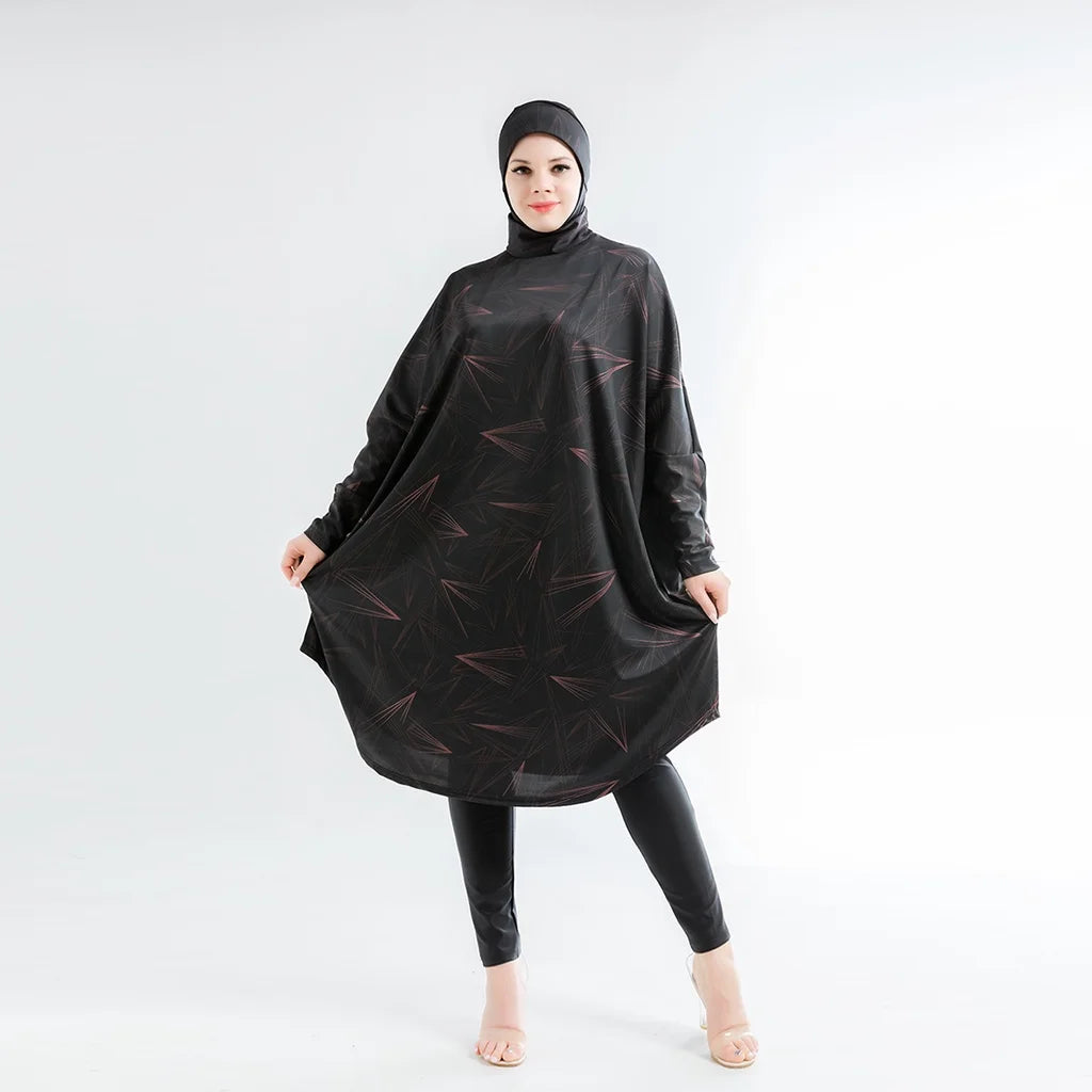 Women's Muslim Burkini Swimming Suit