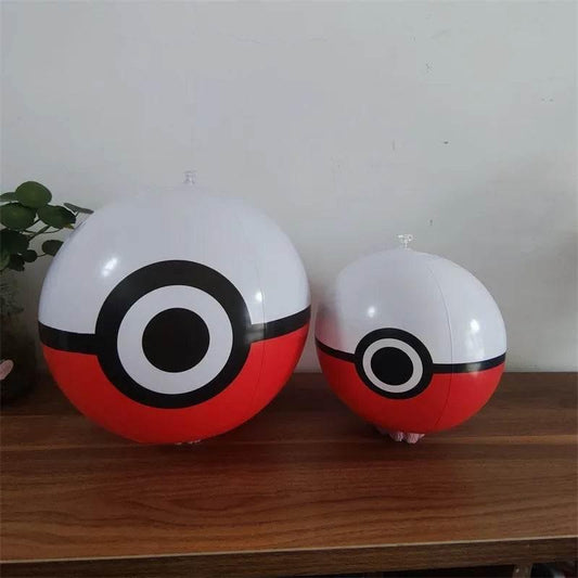 1PCS Pokeball Inflatable Beach Ball 30CM 40CM Balloons Football Swimming Pool Beach Party Decoration Sports Ball Fun Toy - Empire P.E