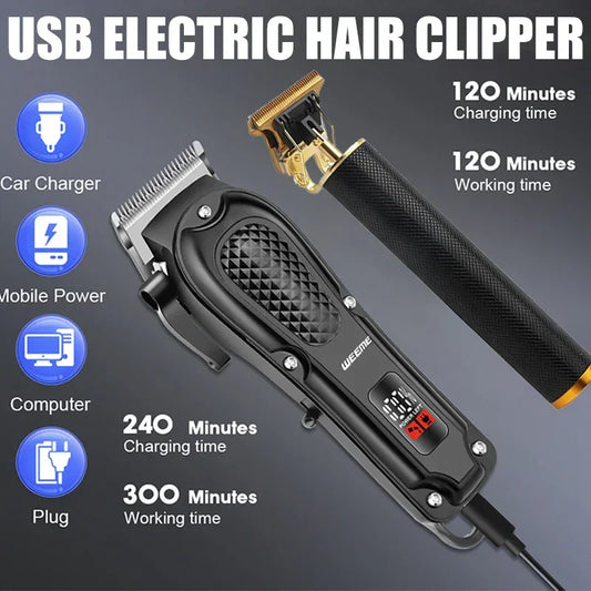 T9 Electric Hair Clipper for Men Professional Barber Shaver - Empire P.E