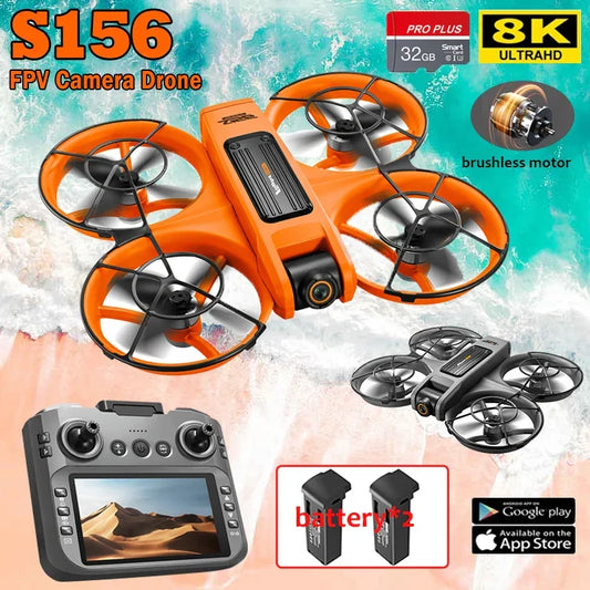 Drone with Camera 4K HD Video 180° Adjustable Lens - Empire P.E