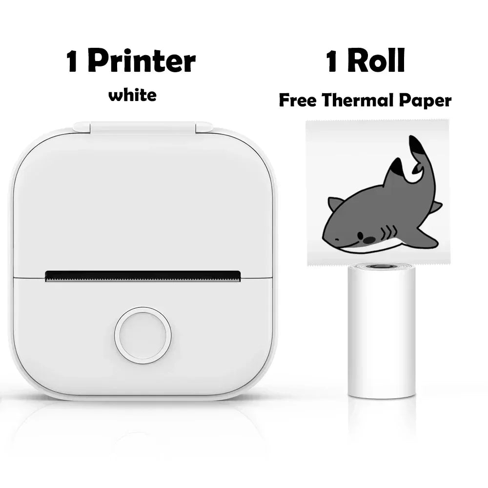 Portable Mini Wireless Thermal Pocket Printer Self-adhesive Stickers - Empire P.E