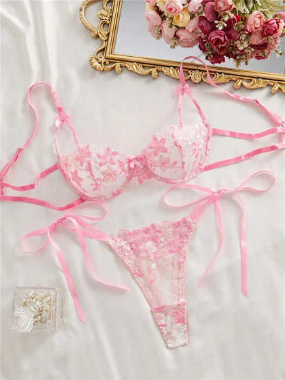 Sexy Lingerie Set Women Embriodey - Empire P.E