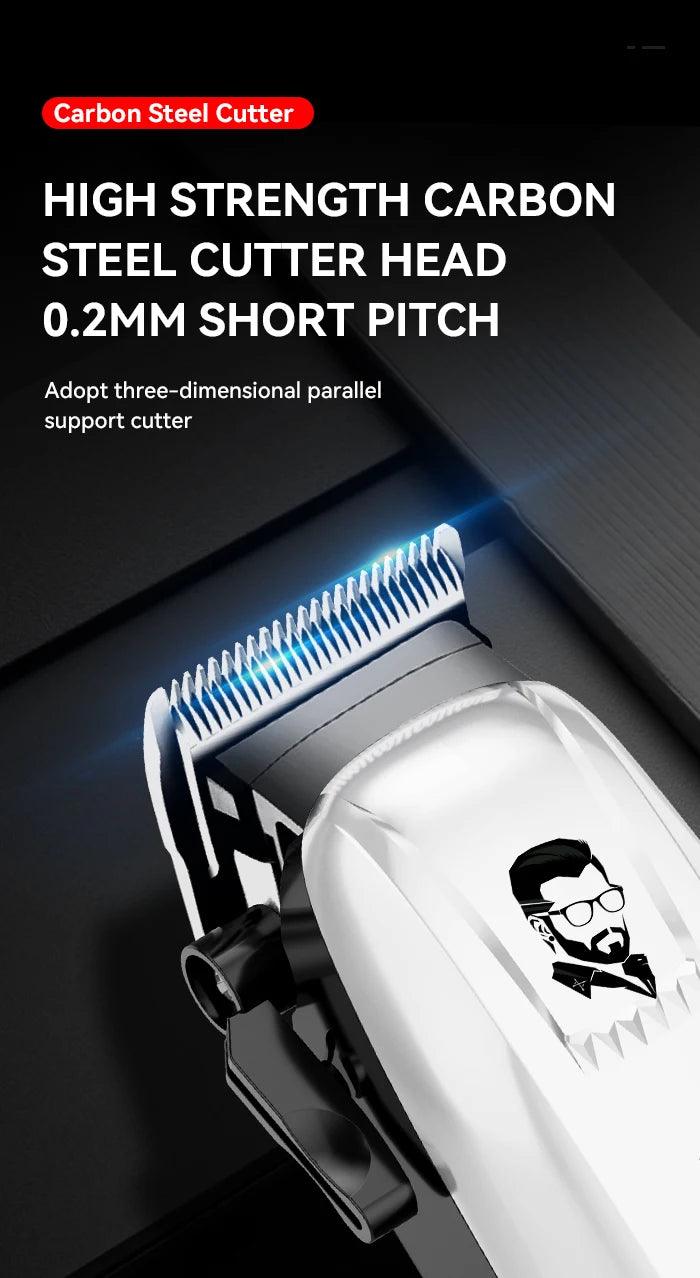 Kemei KM-PG809A KM-PG232 LCD USB Charging Hair Clipper Adjustable - Empire P.E