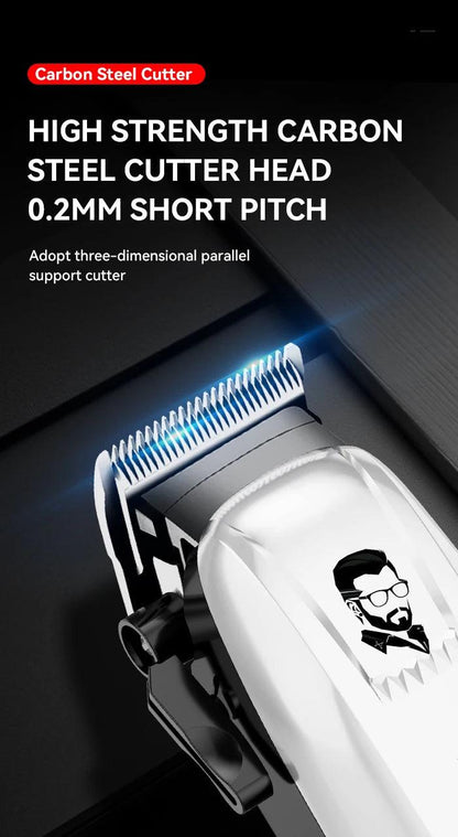 Kemei KM-PG809A KM-PG232 LCD USB Charging Hair Clipper Adjustable - Empire P.E