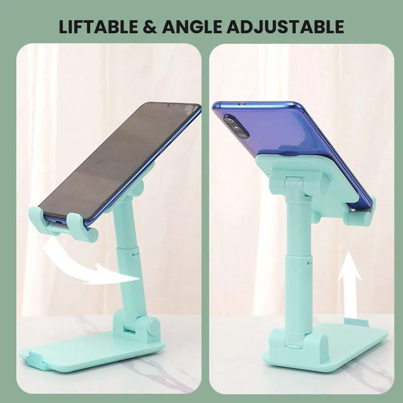 Desktop Phone Holder Stand Mobile Phone Support Adjustable Angle Height Cell Phone Stand Universal for All Smart Phones - Empire P.E