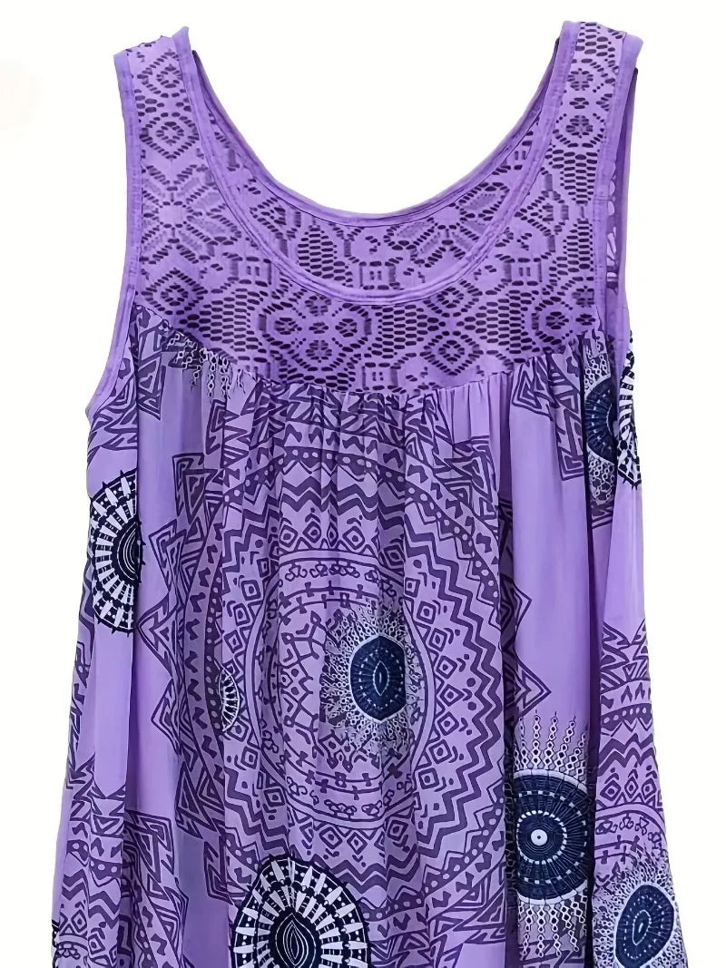 Plus Size 1XL-8XL Women's Dress - Empire P.E