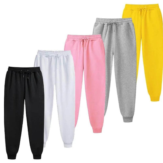Men's Casual Sweatpants Fleece Sports Pants Unisex Fashion Solid Loose Trousers Streetwear Autumn Winter Jogging Fitness Pants - Empire P.E