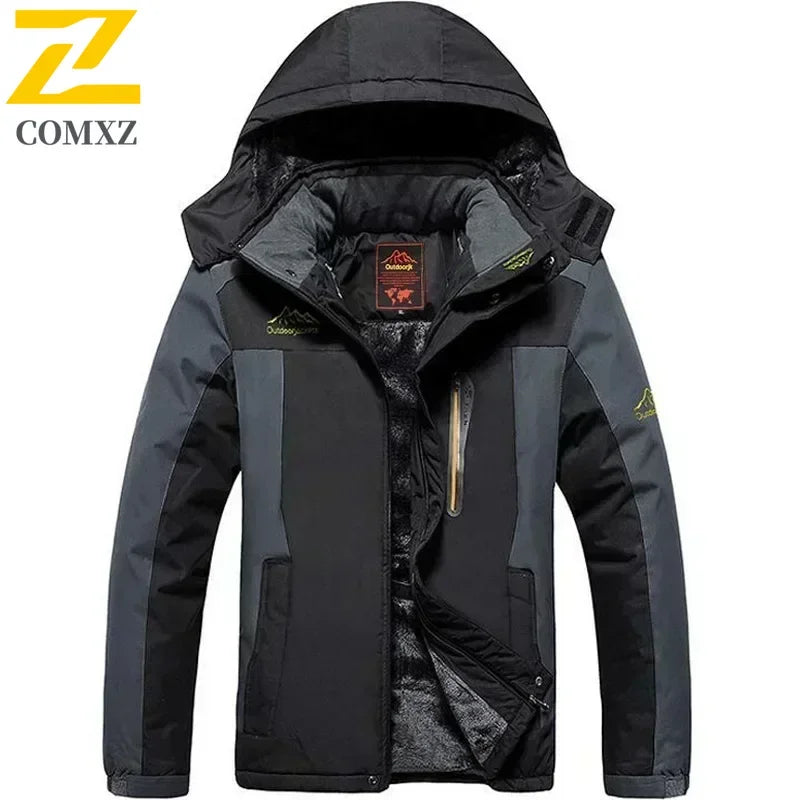 Men's Thick Fleece Waterproof Jackets - Empire P.E