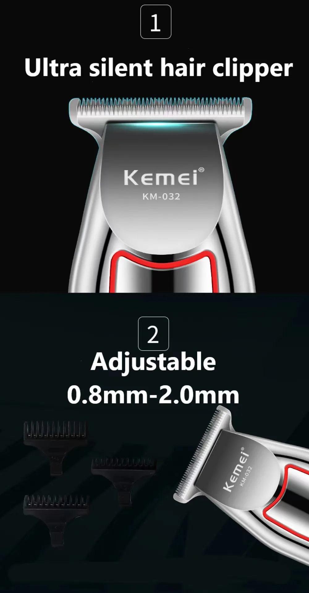 KEMEI Profession Hair & Beard Trimmer For Men - Empire P.E