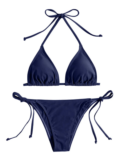 Sexy New Navy Blue Swimsuits Woman Sexy Bathing Suits - Empire P.E