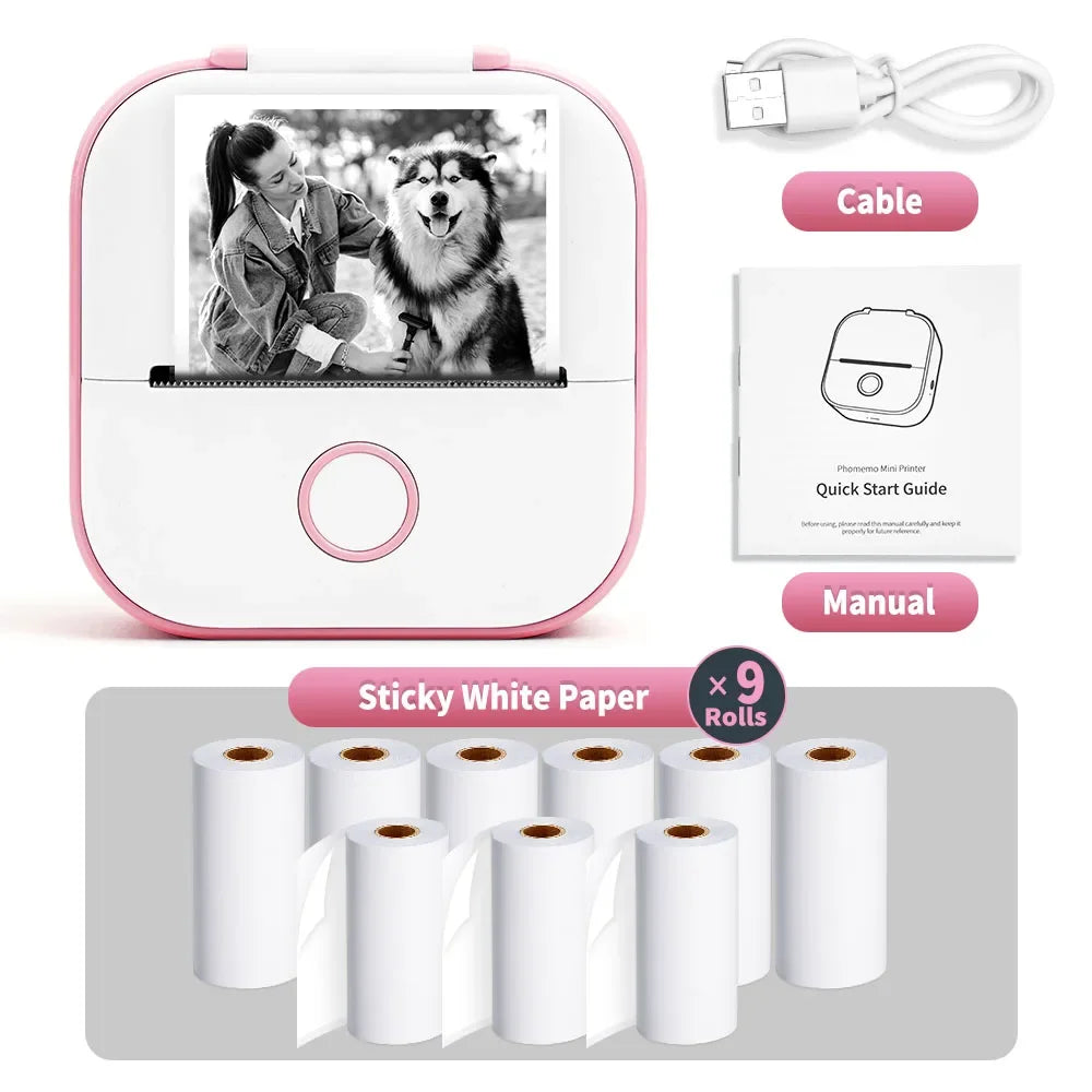 Portable Mini Thermal Printer, - Empire P.E