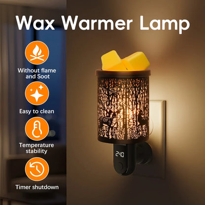 Scented Aromatherapy Wax Melt Warmer Lamp