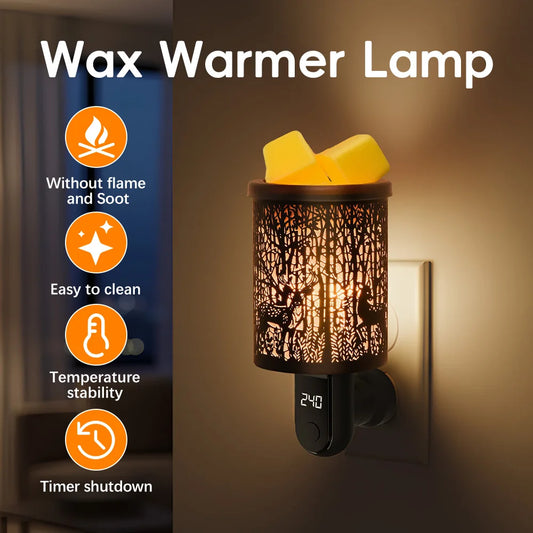 Scented Aromatherapy Wax Melt Warmer Lamp
