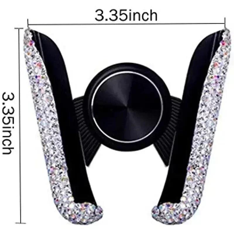 VIKEFON Universal Phone Holder Car Mount Phone Support Air Outlet Mount Clip Stable Mobil Phone Bracket Car Interior Accessories - Empire P.E