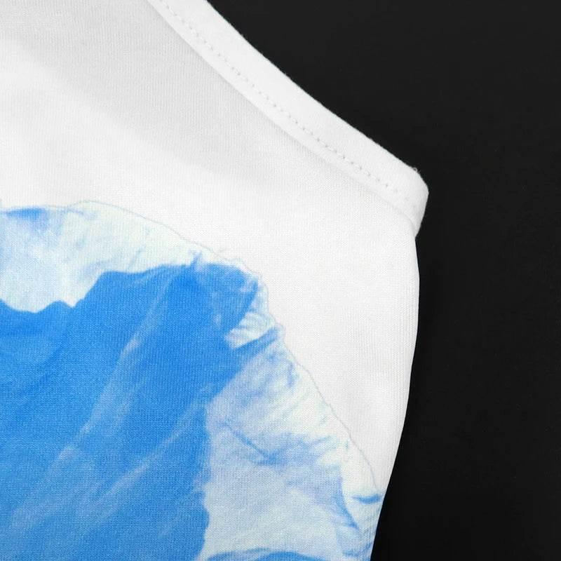 Sexy Mini Dress Women Summer New White Fashion O-Neck - Empire P.E