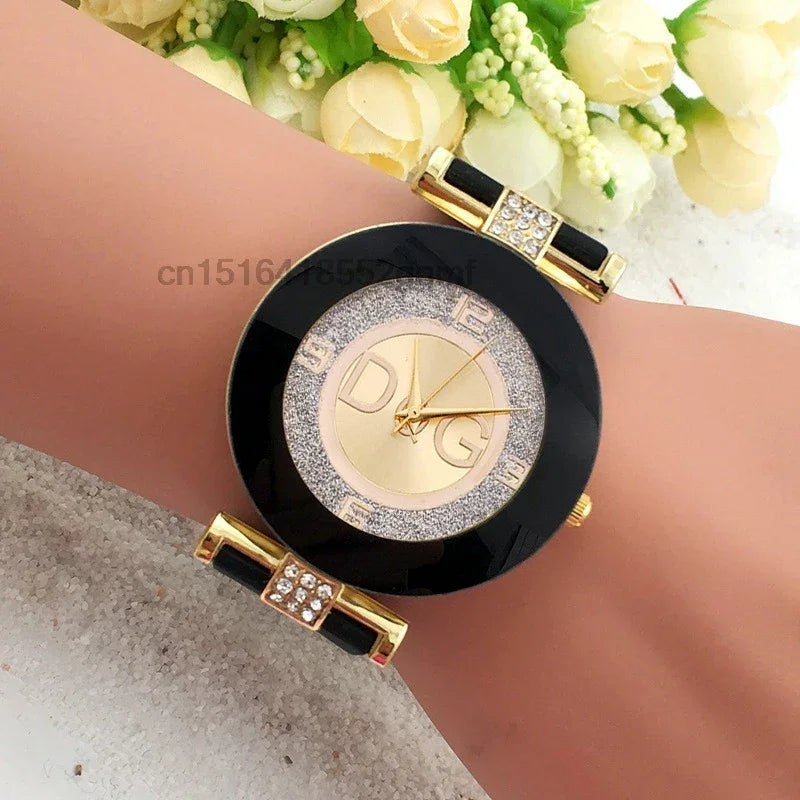 Womens Wristwatch Fashion Silicone Luxury