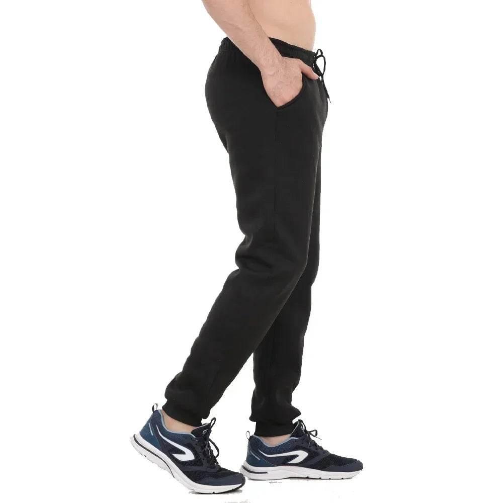 Men's Casual Sweatpants Fleece Sports Pants Unisex Fashion Solid Loose Trousers Streetwear Autumn Winter Jogging Fitness Pants - Empire P.E