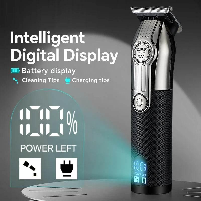 Men's rechargeable hair clippers equipped with guide combs are an ideal choice for hair and beard styling - Empire P.E