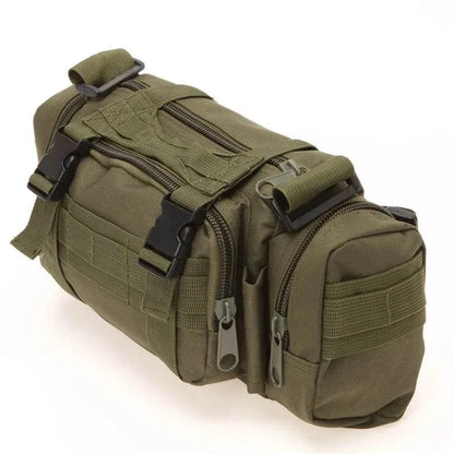 Outdoor Hiking Waist Bag 600D Waterproof Oxford Climbing 3P Chest Shoulder Bags Tactical Fishing Camping Pouch Pack - Empire P.E