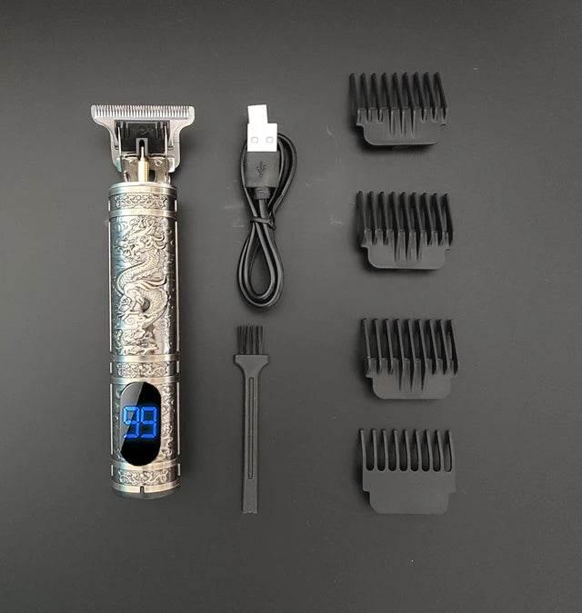 New WaterProof Professional Electric Shaver for Men Razor for Men Mower Beard Trimmer Barber Shaving Machine T9 Hair Clipper - Empire P.E