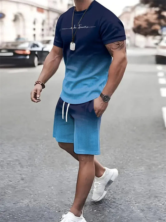 New Men's Outfit Summer Short Sleeve - Empire P.E