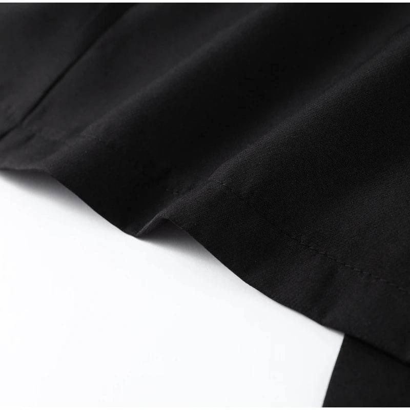 Black Long Dress Women With Belt Elegant Slim Single Breasted Sleeveless Front Split Dresses Female 2025 New Summer Lady Vestido - Empire P.E