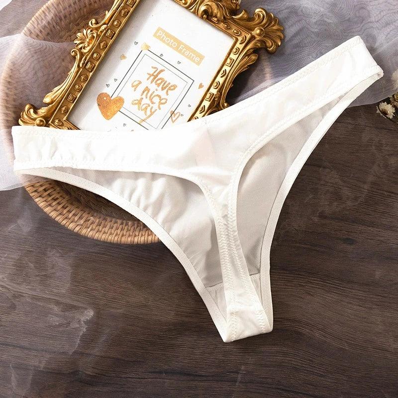 3PCS Ice Silk Seamless Skin-friendly Breathable Briefs Women Underwear - Empire P.E
