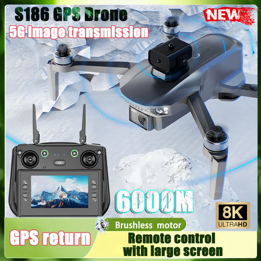 2025 Drone 8K 5G Wifi GPS Professional HD Dual-Camera - Empire P.E