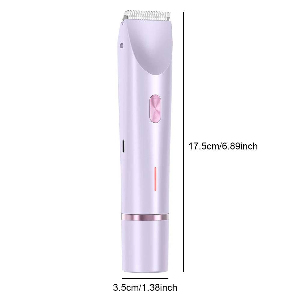 Women Electric Razors 2 in 1 Dual-Head Electric Shaver - Empire P.E