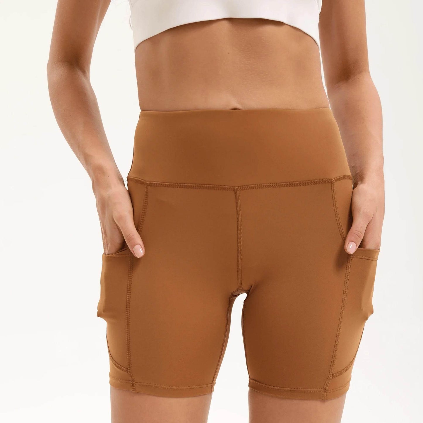 Women Sports Short High Waist Fitness Tights Women Yoga Legging Shorts Cycling Athletic Gym Running Yoga Shorts Women Sports Sho - Empire P.E