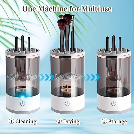 Makeup brush cleaner