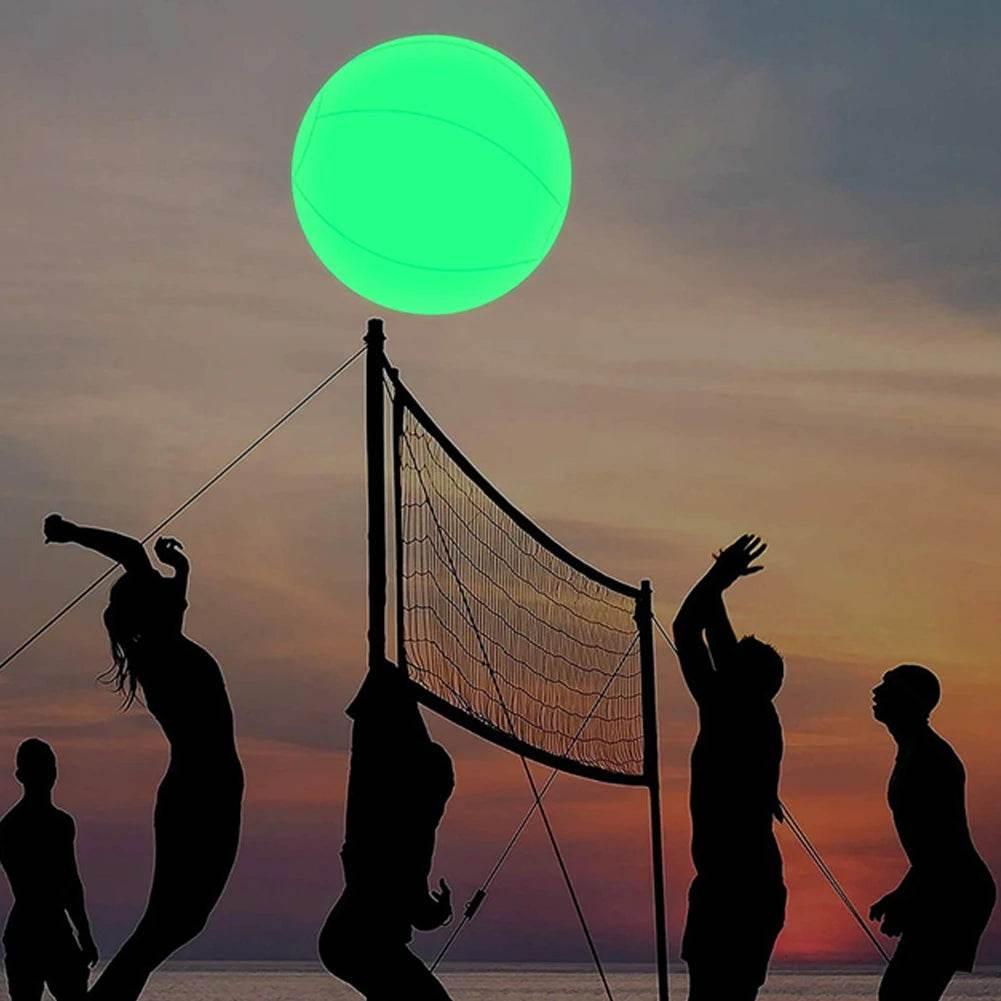 16 Colors Floating Pool Lights 90cm Large Inflatable Pool Beach Ball For Water Pool Party Outdoor Balloon LED Garden Ball Light - Empire P.E