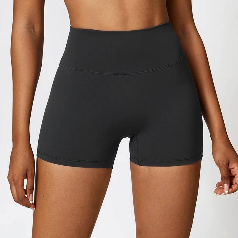 Women's sports Yoga shorts High waist hip lift fitness running cycling quick dry Breathable Yoga women's 3 points yoga shorts - Empire P.E