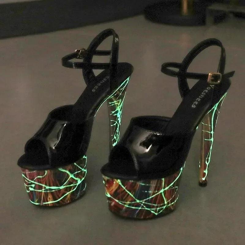 Patent Leather Stiletto High Heels - Empire P.E