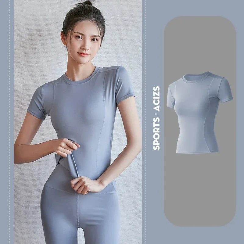 2024 Women's Sports Fitness T-shirt - Empire P.E