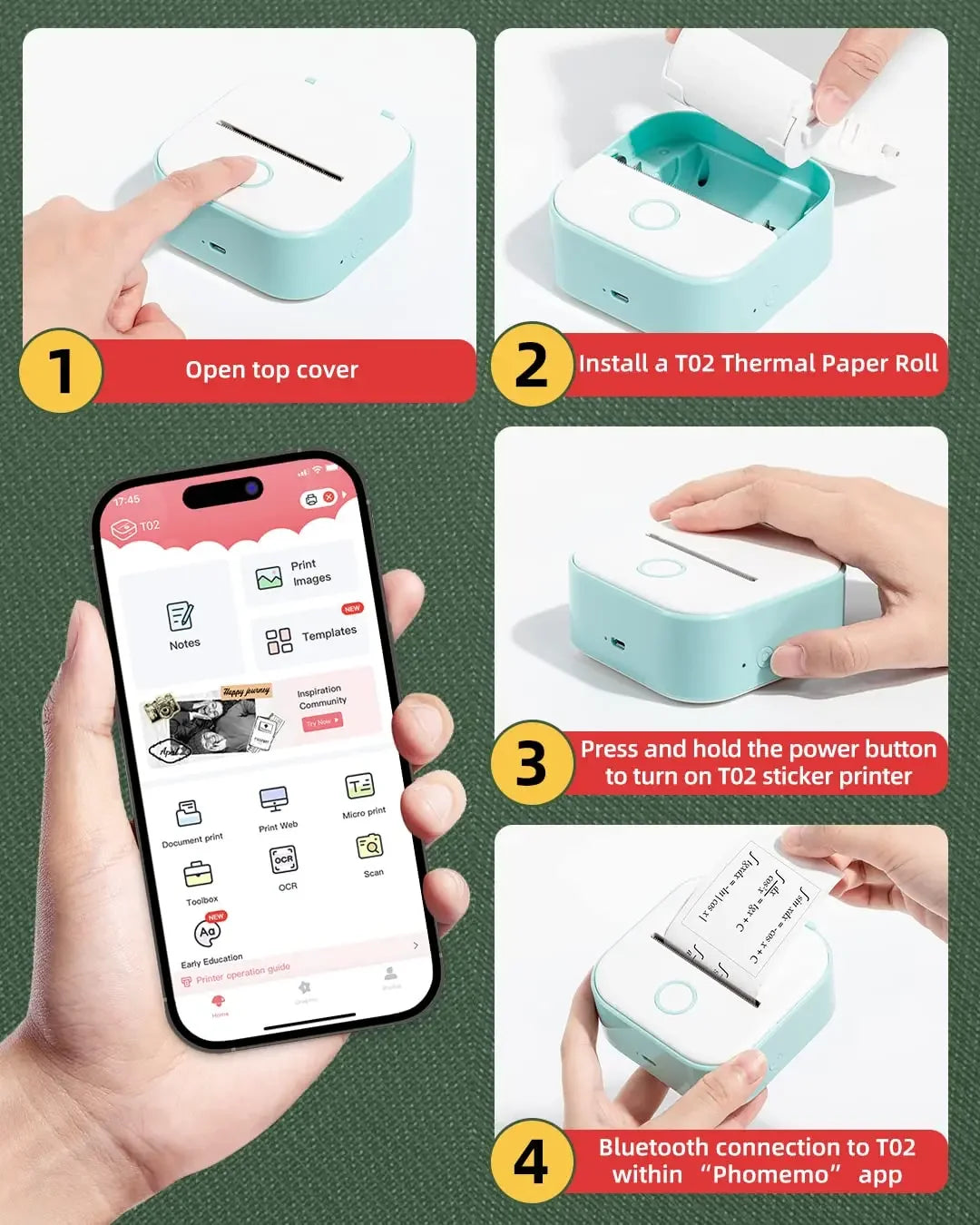 Wireless Pocket Thermal Printer - Empire P.E