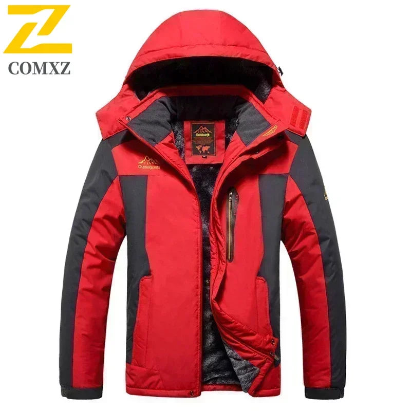 Men's Thick Fleece Waterproof Jackets - Empire P.E