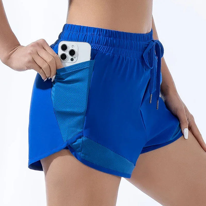 Women's sports yoga shorts