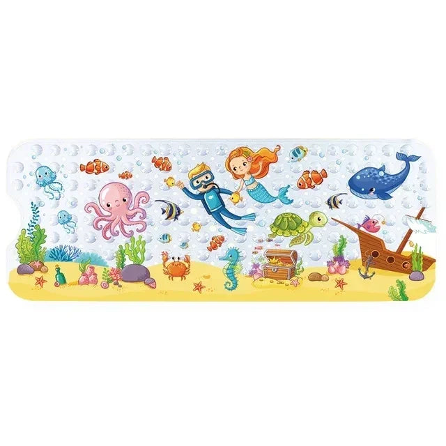 Large Cute Cartoon PVC Anti-Slip Shower Bathtub Mats - Empire P.E